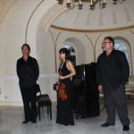 Il Presidente Anna Maria Veniero con i musicisti